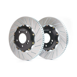 Girodisc Front Rotors Slotted and dimpled Mercedes AMG GT E63 GT53 360 mm - Set de 2 discos lado derecho e izquierdo