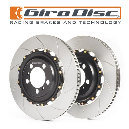 Girodisc Front Iron Rotor Conversion Slotted Porsche 991 GT3, GT2RS, GT4RS (PCCB) 410 mm - Set de 2 discos lado dcho e izdo