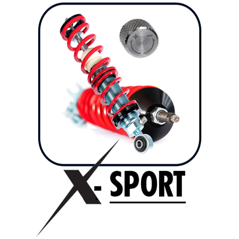 Suspensiones VMaxx XSport VW Transporter / Multivan T6/t6.1 (7H/7J) 4.15- ONLY Bulli Models EXCLUDING T32