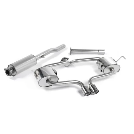 Sistema de escape Cat-Back resonado Milltek Sport – Mini Cooper S (R53), con colas acero inox