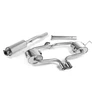 Sistema de escape Cat-Back resonado Milltek Sport – Mini Cooper S (R53), con colas acero inox