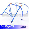 Arco de Seguridad NISSAN MICRA (K11) 3-doors Hatchback FULL CAGE V1 AST Roll cages
