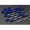 Kit silentblocks delanteros gramdes con uniball brazos suspensión delt. Hard Race Subaru Impreza GC 97-