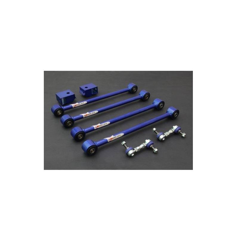 Kit brazos traseros laterales caucho reforzado Hard Race Subaru Impreza GC 97- Kit brazos traseros laterales caucho reforzado Hard Race Subaru Impreza GC 97-