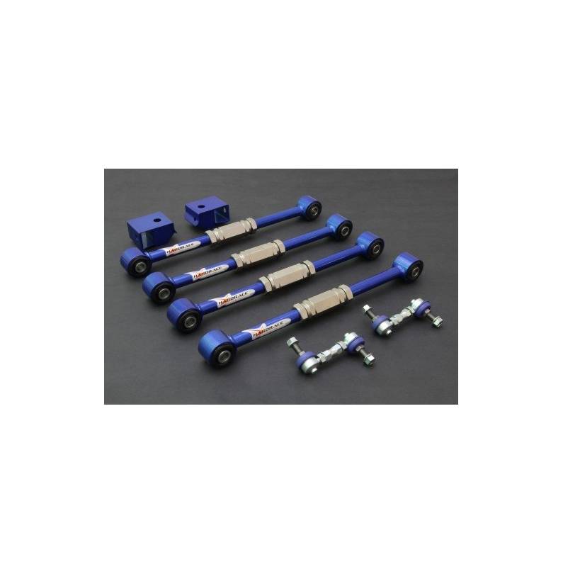 Kit brazos traseros laterales ajustables caucho reforzado Hard Race Subaru Impreza GC 97- Kit brazos traseros laterales ajustables caucho reforzado Hard Race Subaru Impreza GC 97-