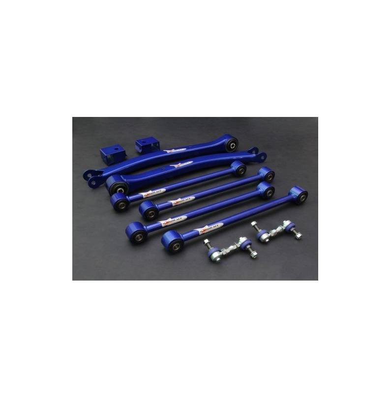 Kit completo brazos ajustables eje trasero Hard Race Subaru Impreza GC 97- Kit completo brazos ajustables eje trasero Hard Race Subaru Impreza GC 97-