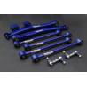 Kit completo brazos ajustables eje trasero Hard Race Subaru Impreza GC 97-