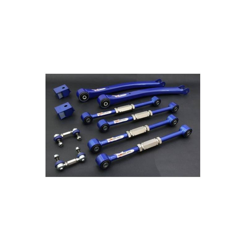 Kit completo brazos no ajustables con uniball eje trasero Hard Race Subaru Impreza GC 97- Kit completo brazos no ajustables con uniball eje trasero Hard Race Subaru Impreza GC 97-