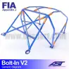 Arco de Seguridad Nissan Primera (P11) 4-door Sedan FWD BOLT IN V2 AST Roll cages
