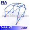 Arco de Seguridad NISSAN MICRA (K11) 3-doors Hatchback BOLT IN V2 AST Roll cages