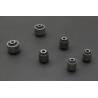 Kit 4 silent-blocks reforzados brazos inferiores traseros Hard Race Mitsubishi EVO 4-9
