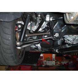 Kit 4 silent-blocks reforzados brazos inferiores traseros no aluminio Hard Race Mitsubishi EVO 4-9