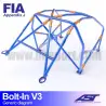 Arco de Seguridad BMW (E28) 5-Series 4-doors Sedan RWD BOLT IN V3 AST Roll cages