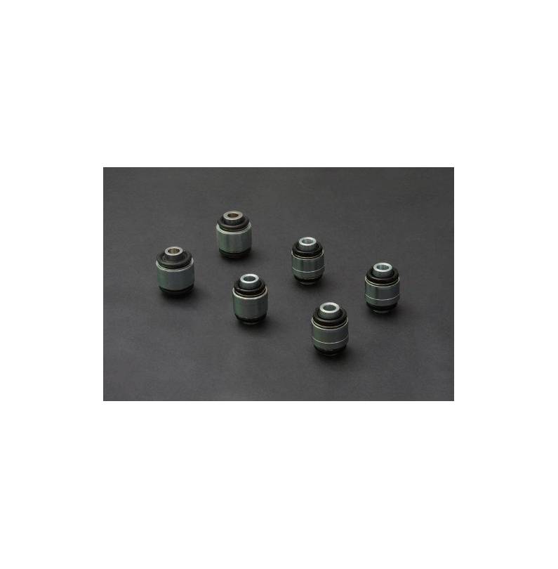 Kit 4 silent-blocks reforzados brazos inferiores traseros no aluminio Hard Race Mitsubishi EVO 4-9 Kit 4 silent-blocks reforzados brazos inferiores traseros no aluminio Hard Race Mitsubishi EVO 4-9