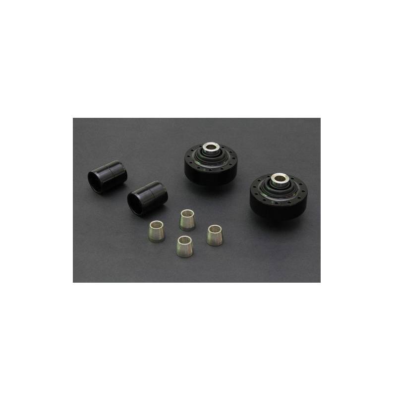 Kit 4 silent-blocks rígidos con uniball brazos inferiores traseros de aluminio Hard Race Mitsubishi EVO 4-9 Kit 4 silent-blocks rígidos con uniball brazos inferiores traseros de aluminio Hard Race Mitsubishi EVO 4-9