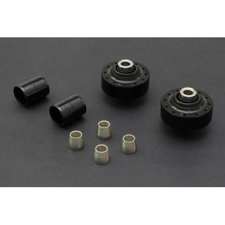 Kit 4 silent-blocks rígidos con uniball brazos inferiores traseros de aluminio Hard Race Mitsubishi EVO 4-9
