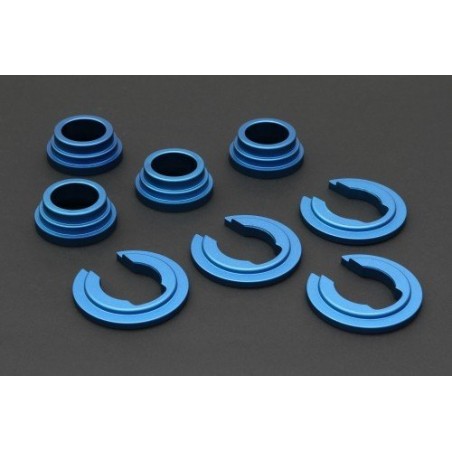 Casquillos rígidos adaptadores puente trasero Hardrace Nissan 200SX S13, S14, S15