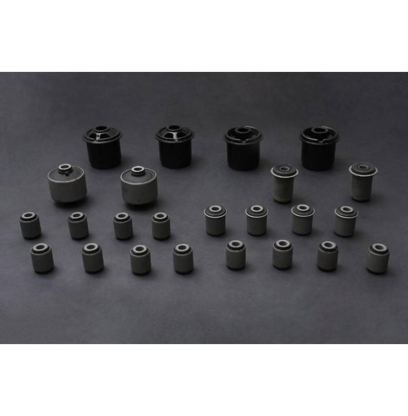 Kit completo 24 silentblocks Hardrace Nissan 200SX S13, S14, S15