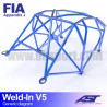 Arco de Seguridad NISSAN MICRA (K11) 3-doors Hatchback WELD IN V5 AST Roll cages