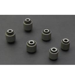 Kit 6 silentblocks manguetas traseras Hard Race Nissan 200SX S13, S14, S15