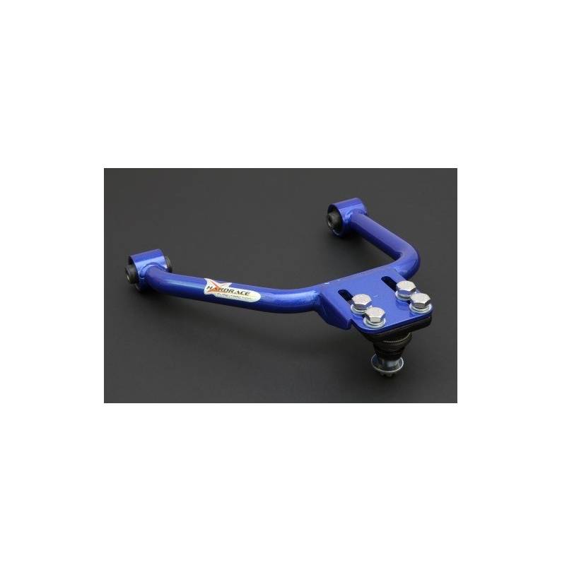 Camber kit delantero Hardrace Nissan 350 Z33, brazos delanteros superiores caídas ajustables con silentblocks Camber kit delantero Hardrace Nissan 350 Z33, brazos delanteros superiores caídas ajustables con silentblocks