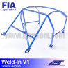Arco de Seguridad OPEL Corsa (D) 3-doors Hatchback WELD IN V1 AST Roll cages