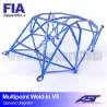 Arco de Seguridad MITSUBISHI Lancer EVO I 4-door Sedan MULTIPOINT WELD IN V5 AST Roll cages