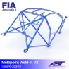 Arco de Seguridad HONDA Civic (3gen) 3-doors Hatchback MULTIPOINT WELD IN V2 AST Roll cages