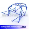 Arco de Seguridad BMW 1-Series (E81) 3-doors Hatchback RWD MULTIPOINT WELD IN V4 NASCAR-door para drift AST Roll cages