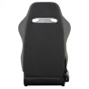 Asiento deportivo semibaket reclinable RRS Trackday (No FIA) con guías correderas