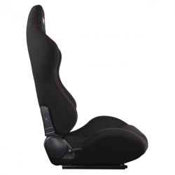 Asiento deportivo semibaket reclinable RRS Trackday (No FIA) con guías correderas