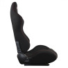Asiento deportivo semibaket reclinable RRS Trackday (No FIA) con guías correderas