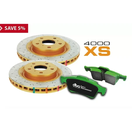 Nissan 350Z 292 MM rear DBA Brake Kit (2x DBA 4574XS + DB1509SP)