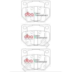 Subaru Impreza GD 290 mm rear DBA Brake Kit (2x DBA 653S + DB1220SP)