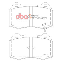 Nissan 350 Z 324 mm front DBA Brake Kit (2x DBA 4600S + DB1520XP)