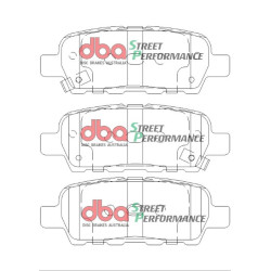 Nissan 350 Z 308 mm rear DBA Brake Kit (2x DBA 2309S + DB1509SP)