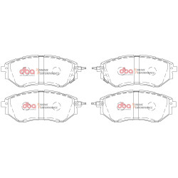 DBA Brake Kit (2x DBA 42650S-10 + DB1722XP)