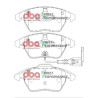 DBA Brake Kit (2x DBA 2810S + DB1849SP)