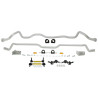 Mitsubishi LANCER EVOLUTION EVO VII, VIII, IX  3/2001-10/2007 Kit de Barras estabilizadoras Whiteline BMK009M