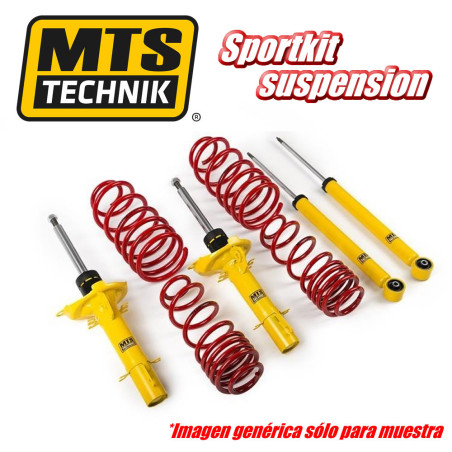 Alfa romeo 147 type 937 Set de muelles y amortiguadores deportivos MTS Technic reducción -30/30 mm