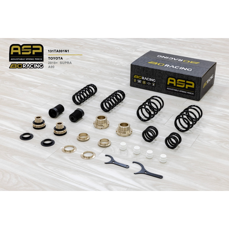 Sistema de ajuste altura BC Racing ASP Toyota Supra A90 2019- 30MM -30MM ASP