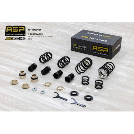 Sistema de ajuste altura BC Racing ASP VW Golf VIII R Variant MK8 (20+) 27MM -30MM