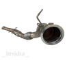 Toyota Yaris GR 2020- Invidia Downpipe/Frontpipe with 200cpi metal race cat, 3" ( 76mm ) stainless 304 steel