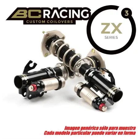 Nissan Skyline 89-94 R32 GTR/GTS-4 Suspensiones ajustables 3 vías BC Racing Serie ZX con depósito de gas externo uso Competición