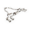 Sistema escape Cat-Back (aprobación EC) Milltek Sport BMW M5 G90/G99 (UK/EU Spec) - SSXBM1404