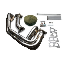 Tomei Exhaust Manifold Kit Expreme WRX/STI EJ Single Scroll Unequal Length with Titan Exhaust Bandage - TB6010-SB02A