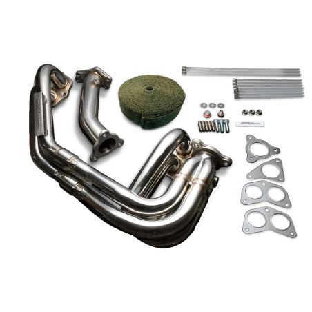 Tomei Exhaust Manifold Kit Expreme WRX/STI EJ Single Scroll Unequal Length with Titan Exhaust Bandage - TB6010-SB02A