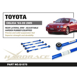Hardrace Rear Lateral Arm set Toyota Celica ST 93-99 2WD con silentblocks reforzados Lateral Arm set Toyota Celica ST 93-99 2WD