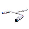 Tomei Full Titanium Muffler kit Expreme Ti Subaru Impreza WRX 2022 On TYPE-D - TB6090-SB06B