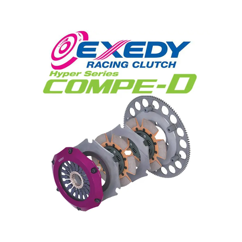 Kit embrague Exedy hyper Series Twin Compe-D Subaru Impreza GC / GD MT5 (92-05) - FM012SDL